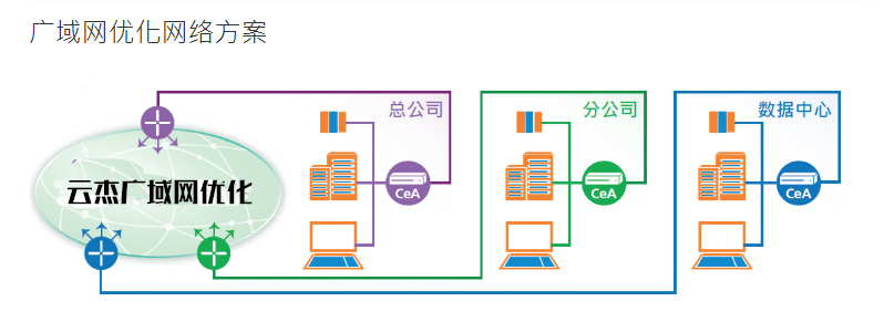 云杰廣域優(yōu)化解決方案